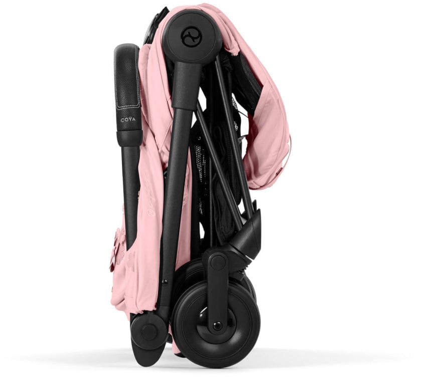 Cybex COYA Compact Stroller - Simply Flowers - Pink / Matte Black - 522003139
