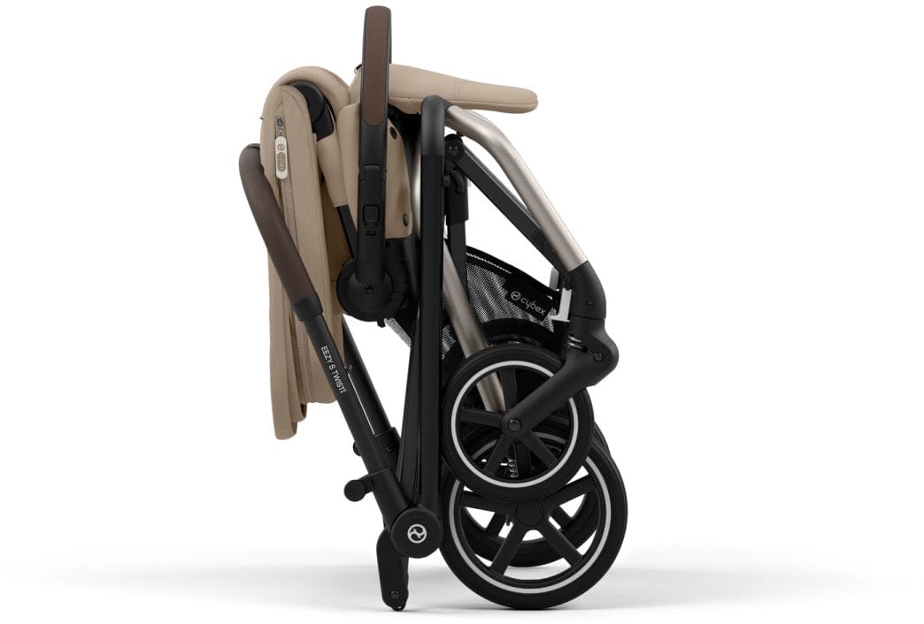 Cybex Eezy S Twist +2 Stroller - Almond Beige - 524000133