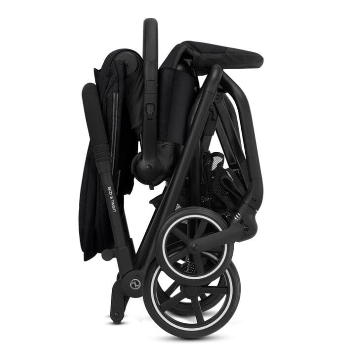 Cybex Eezy S Twist+ 2 Stroller - Deep Black - 521001519