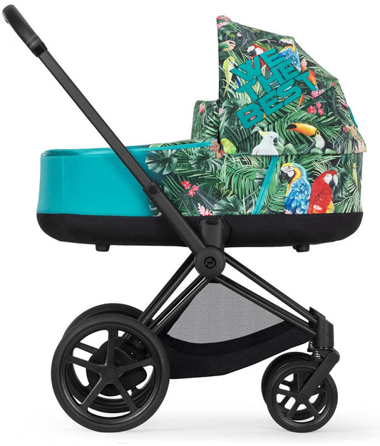 Cybex ePriam Complete Stroller with Lux Bassinet Bundle - We The Best x DJ Khaled - 519002649-B-WTB