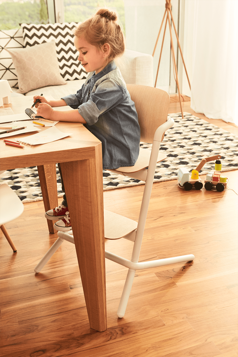 Cybex LEMO 1.5 High Chair - Wood - Porcelain White (Albee Exclusive) - 521001455