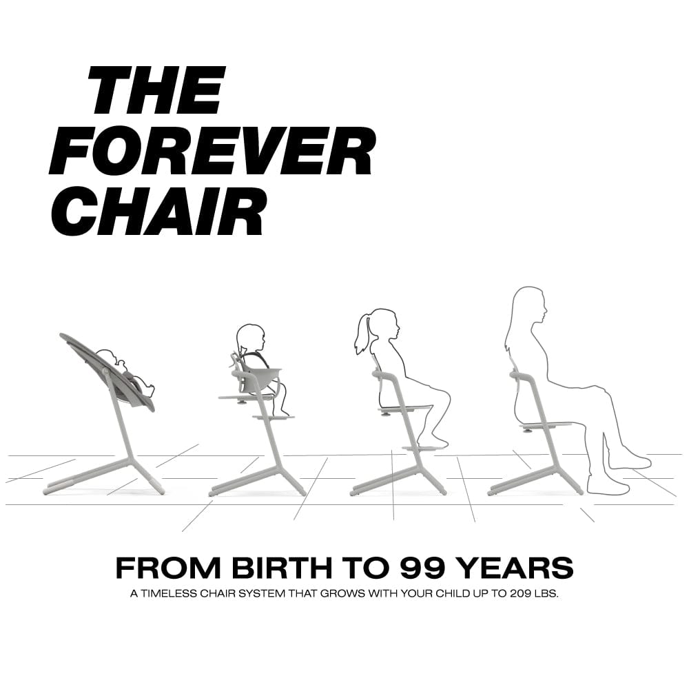 Cybex LEMO 2 High Chair 4-in-1 Set - Suede Grey - 521004463