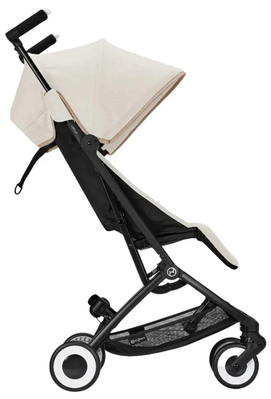 Cybex Libelle 2 Compact Stroller (with 1 Pull Harness) - Seashell White / Light Beige - 523001009
