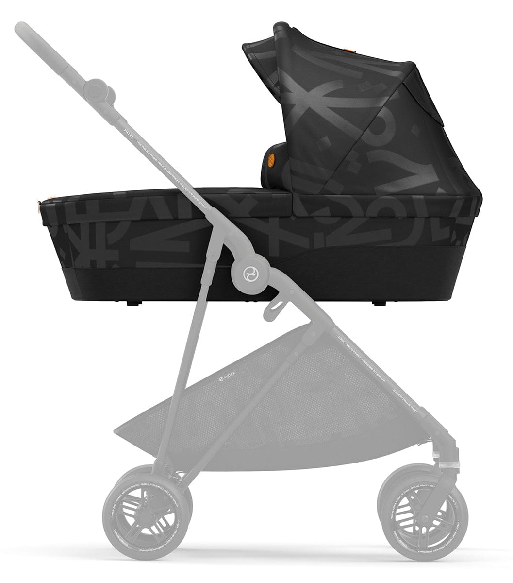 Cybex Melio Street Infant Cot - Real Black - 521001565