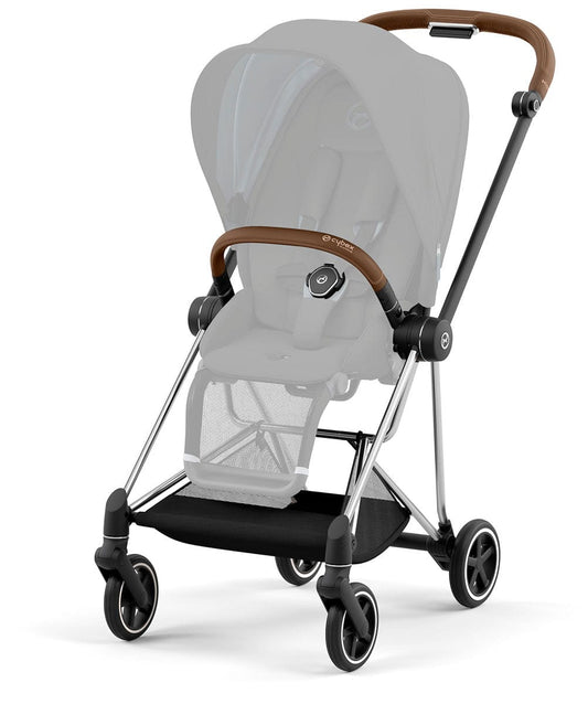 Cybex Mios 3 Stroller Frame - Chrome / Brown - 521003989