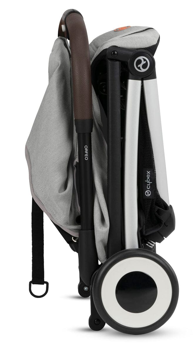 Cybex Orfeo Compact Stroller + Aton G SensorSafe Travel System Bundle - Lava Grey / Lava Grey - 522004787-522004779