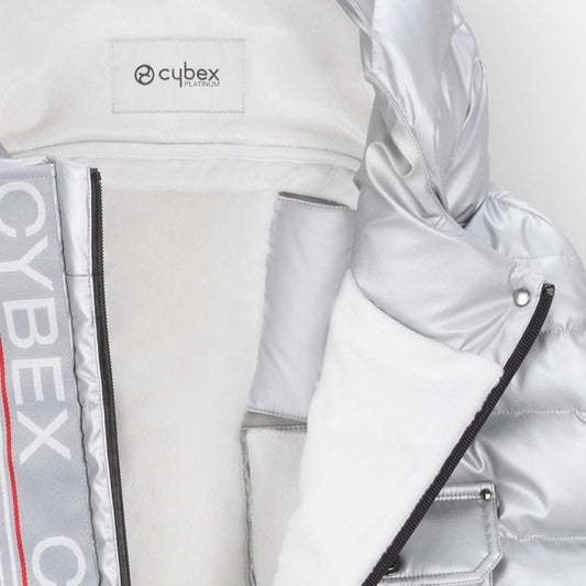 Cybex Platinum Winter Footmuff - Arctic Silver