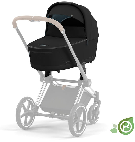 Cybex Priam 4 / ePriam 2 Lux Carry Cot - Conscious Onyx Black - 521003983
