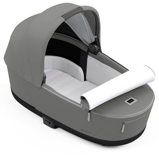Cybex Priam 4 / ePriam 2 Lux Carry Cot - Conscious Pearl Grey - 521003985