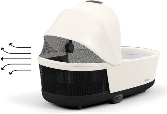 Cybex PRIAM 4 / ePriam 2 Lux Carry Cot - Off White - 523000827