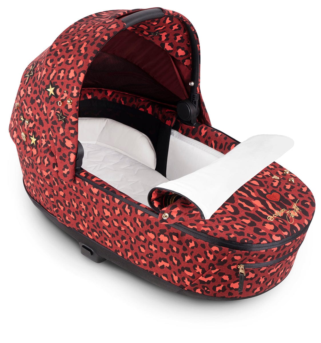 Cybex Priam 4 with Lux Bassinet + Cloud Q Travel System Bundle - Rockstar by Alec Voelkel - TRVL-521003937-B-ROCK