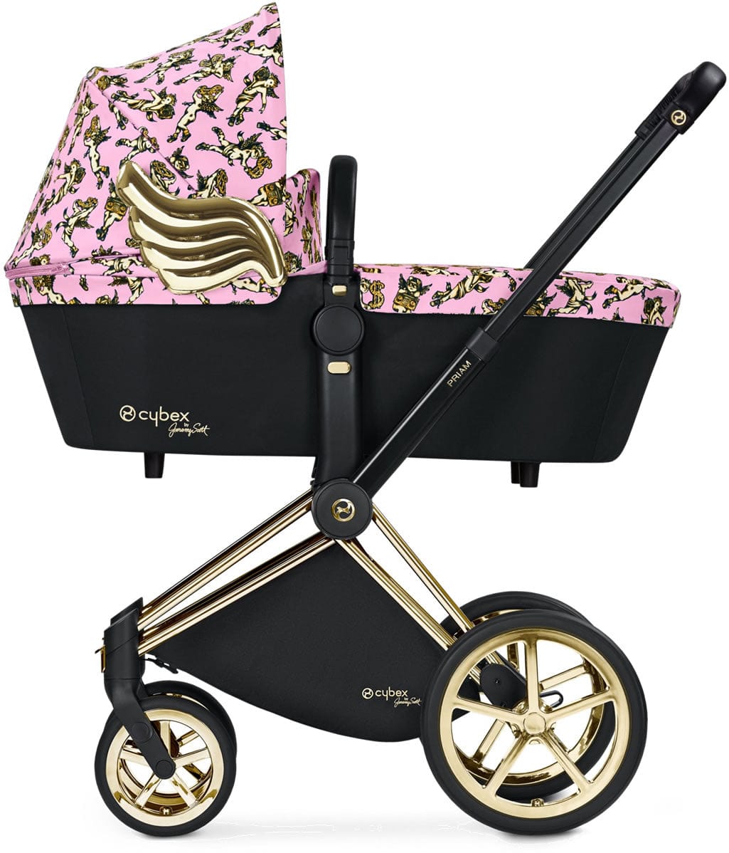 Cybex Priam Carry Cot - Cherub Pink - 518001299