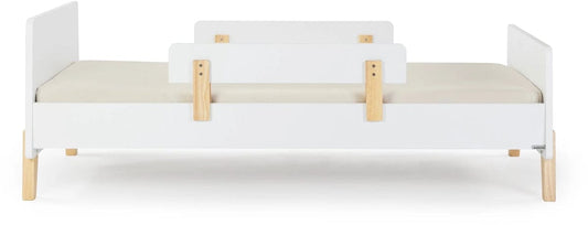 dadada Fun Bed, Twin Size - White / Natural (2 Boxes)