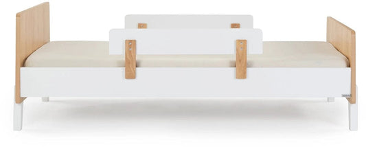 dadada Fun Bed, Twin Size - White / Red Oak (2 Boxes) - 90161-DA