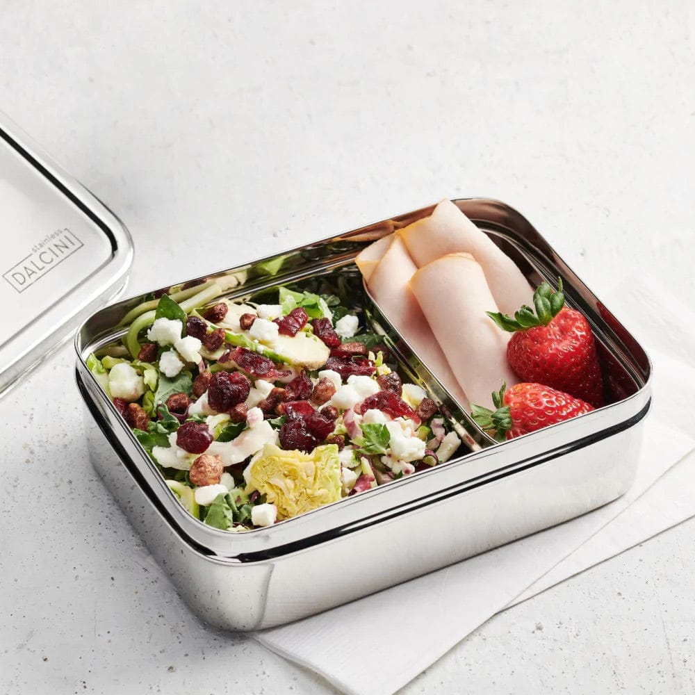 Dalcini Stainless Bistro & Snacker Combo Stainless Steel Storage Set