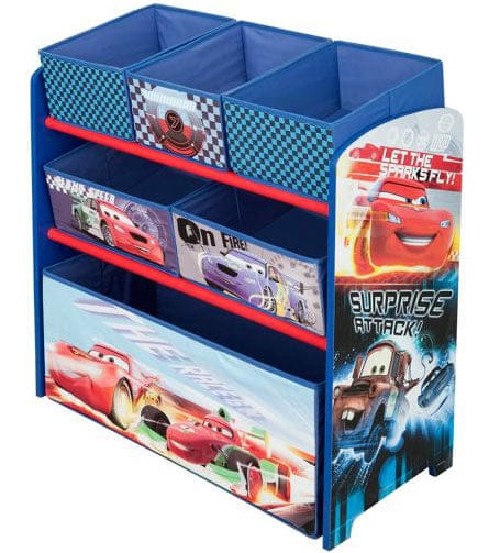 Delta Cars 6 Bin Multi-Bin Organizer - TB84822CR