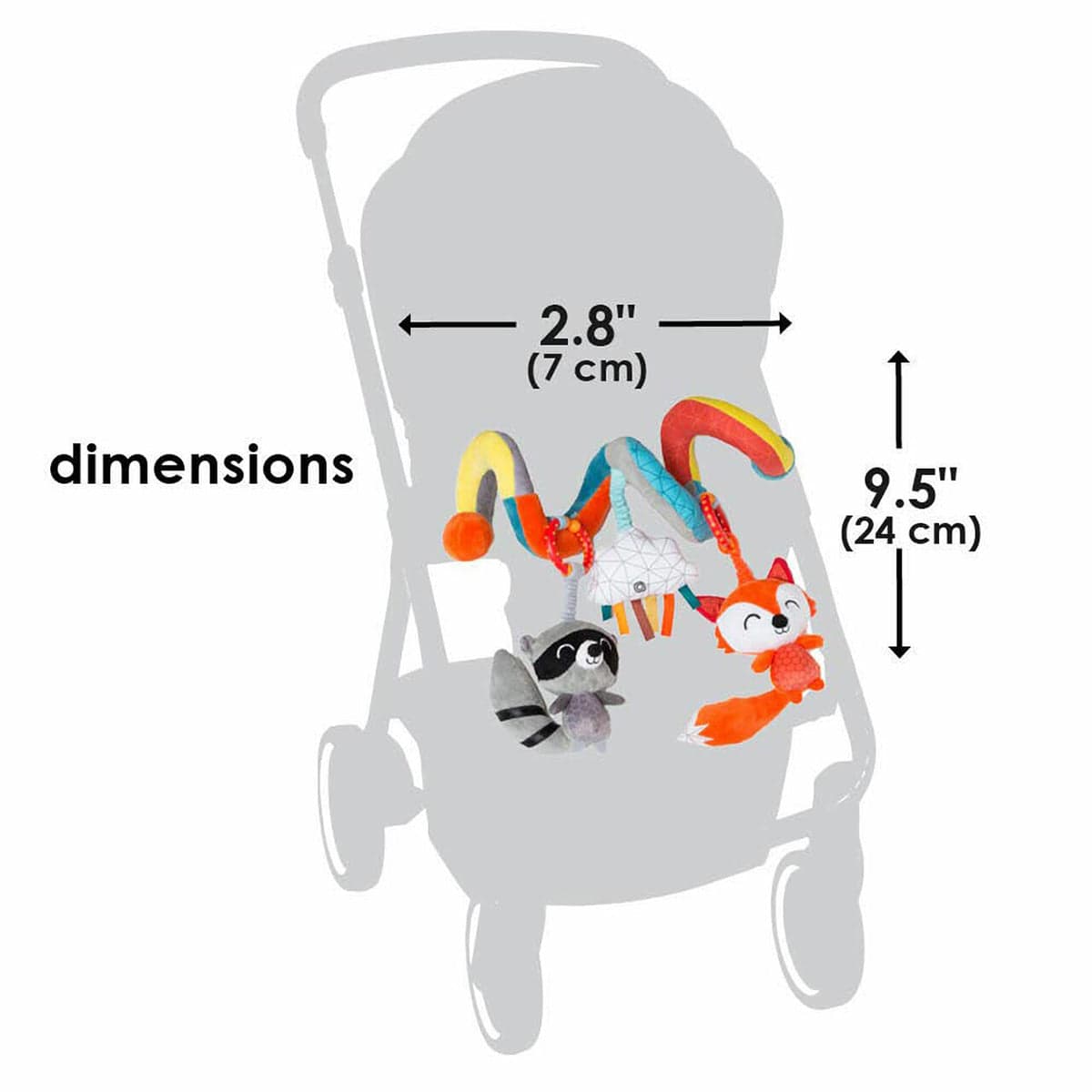 Diono Activity Spiral Baby Toy - 60550-GL-01