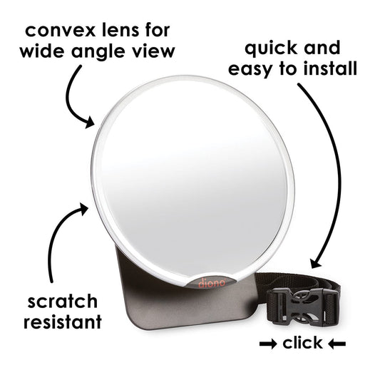 Diono Easy View Mirrors (2 Pack) - 40115-GL-01
