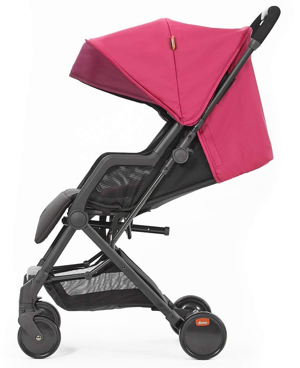 Diono Traverze Silver Edition Compact Stroller - Pink