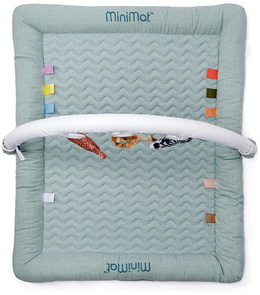 DockATot Mini Mat - Marine Chambray - 10587-DOCK