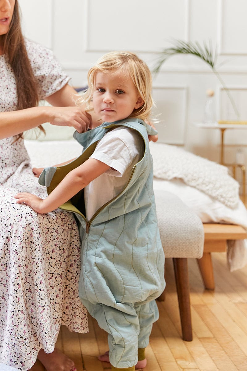 DockATot Sleep Romper, 18-36 months, TOG 2.5 - Blue Surf - 616121-1836T2