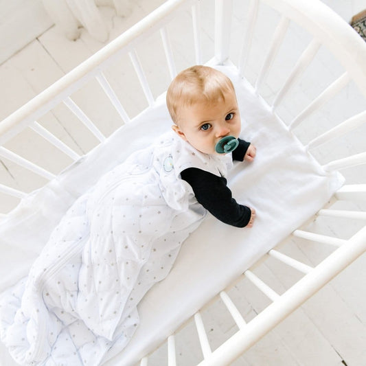 Dreamland Baby Dream Weighted Sleep Sack - Classic Grey Stars, 24-36 months - DBXL