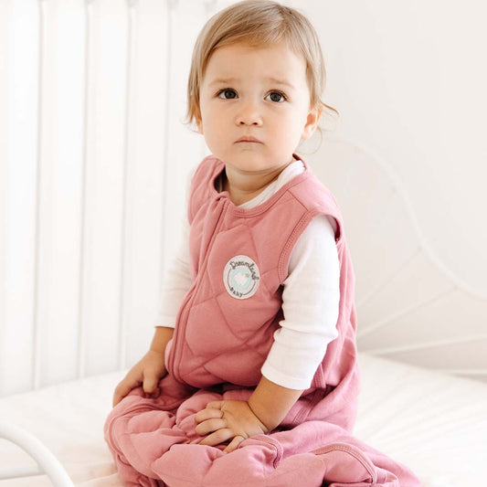 Dreamland Baby Dream Weighted Sleep Sack - Dusty Rose, 12-24 months - DBLG-PINK-FALL