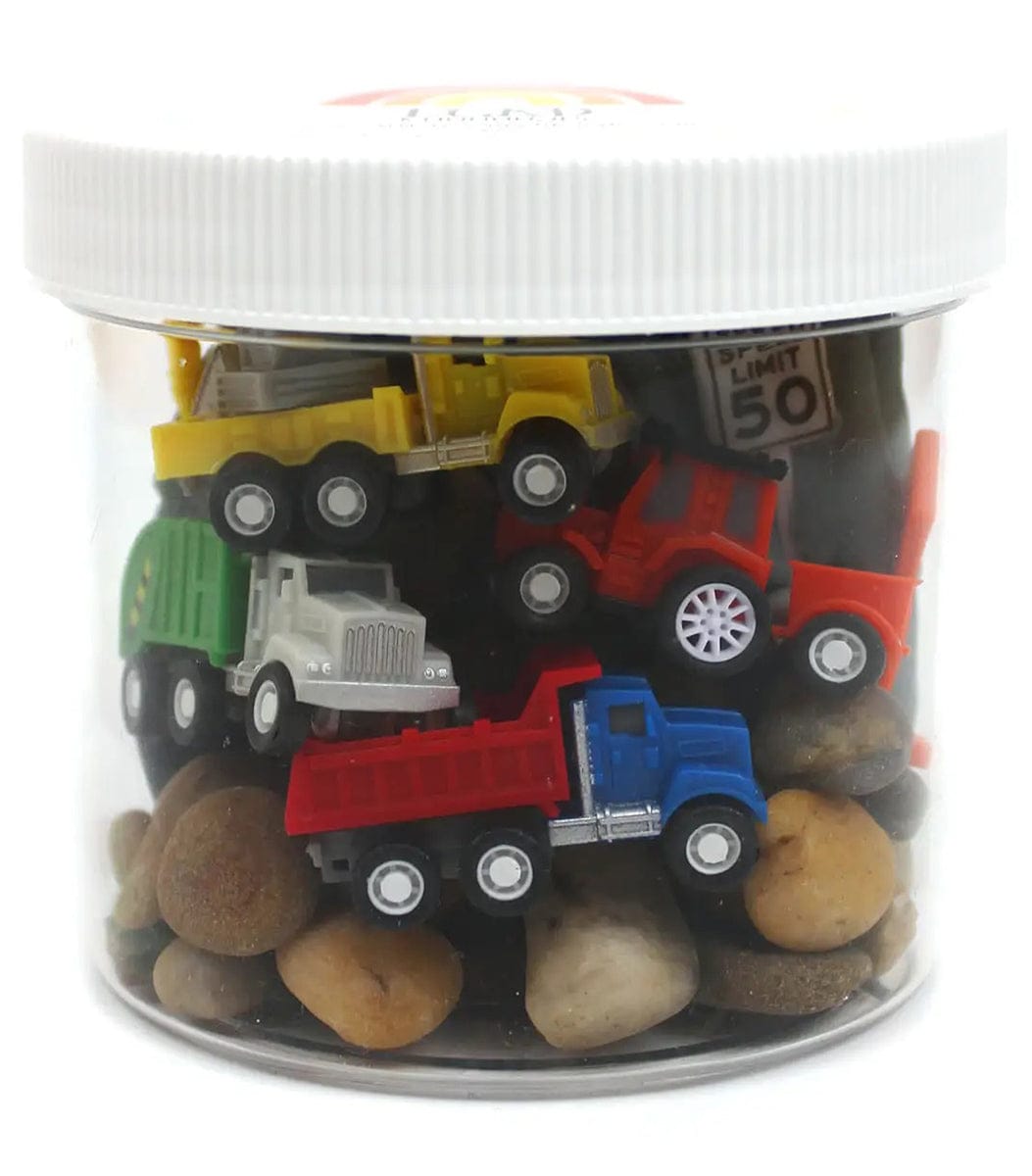 Earth Grown KidDoughs Play Dough-To-Go Jar - Transportation (Scented) - TRANSDTGKS