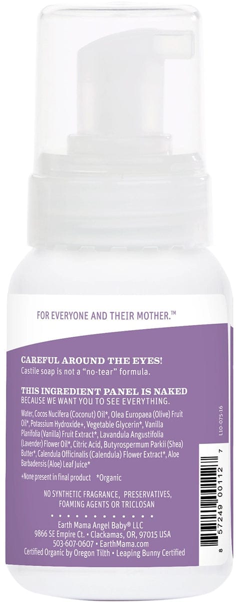 Earth Mama Calming Lavender Castile Baby Wash, 5.3 fl. oz. - 10-075
