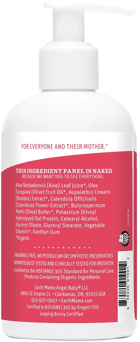 Earth Mama Simply Non-Scents Baby Lotion, 8 fl. oz.