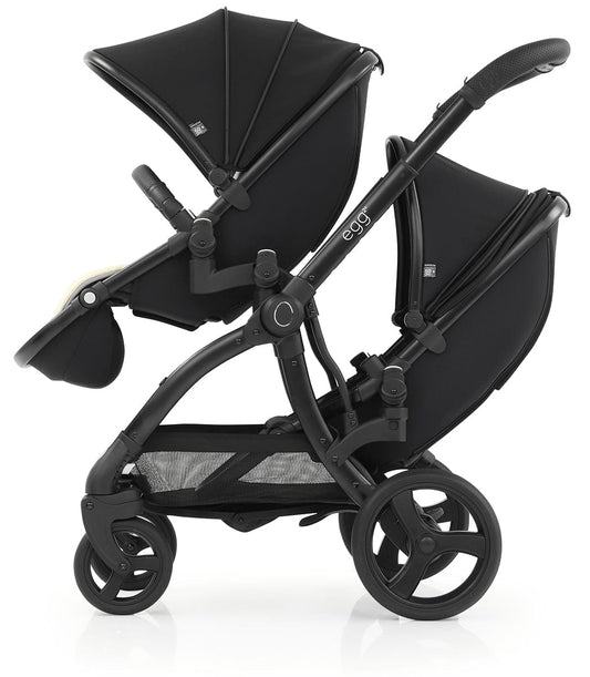 egg Strollers egg2 Tandem Seat - Diamond Black - E2TADB