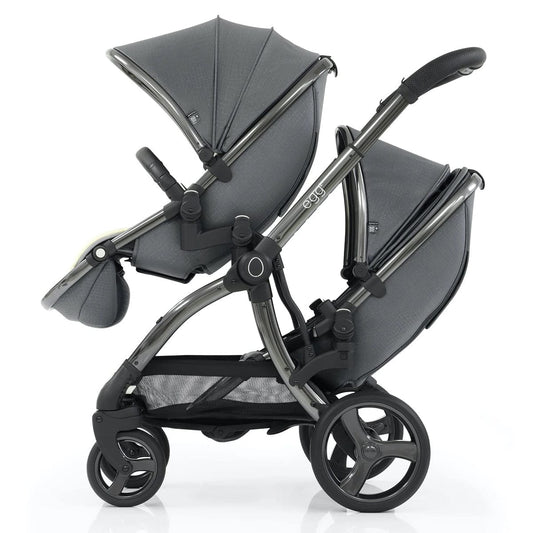egg Strollers egg2 Tandem Seat - Jurassic Grey - E2TAJG