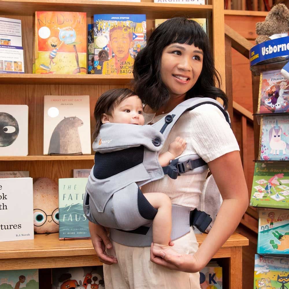 Ergobaby 360 Four Position Baby Carrier - Cool Air - Chambray