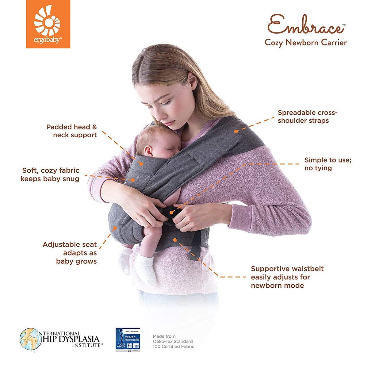 Ergobaby Embrace Carrier - Cream