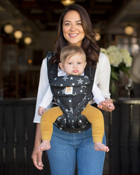 Ergobaby Omni 360 Cool Air Mesh Baby Carrier - Black Stars - BCS360PBKSTR