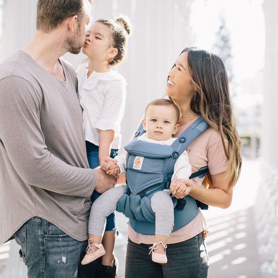 Ergobaby Omni 360 Cool Air Mesh Baby Carrier - Oxford Blue - BCS360POXBLU