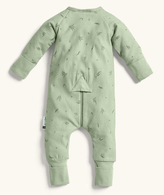 ergoPouch Layers Long Sleeve Romper 1.0 TOG - Willow, 0-3 Months