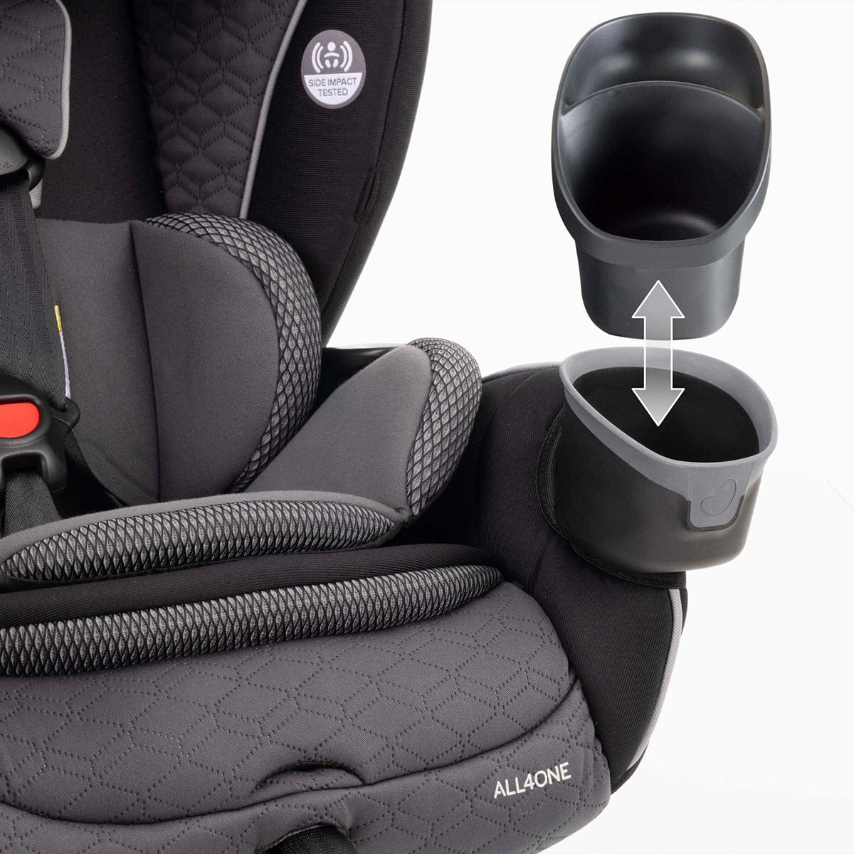 Evenflo EveryFit / All4One 3-in-1 Convertible Car Seat - Aries Black - CS300212408
