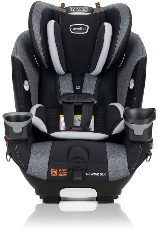 Evenflo EveryFit / All4One 3-in-1 Convertible Car Seat w/Quick Clean Cover - Latitude Gray - CS300212234