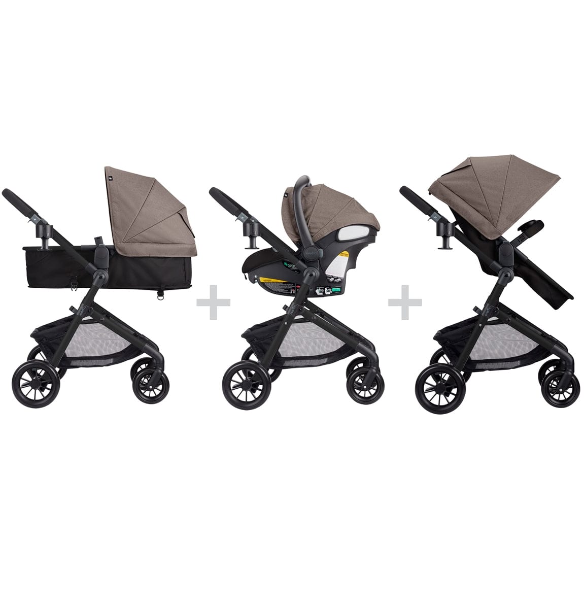 Evenflo Pivot Modular Travel System - Manchester Tan