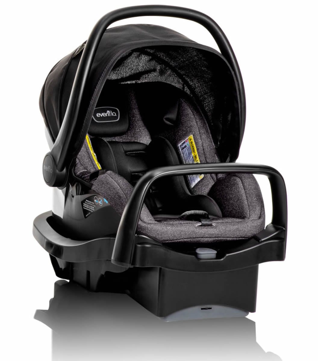 Evenflo Pivot Modular Travel System With SafeMax Infant Car Seat - Casual Gray