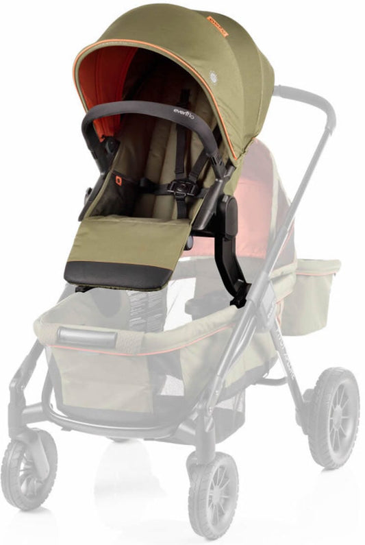 Evenflo Pivot Xplore All-Terrain Stroller Wagon + Second Seat Bundle - Gypsy - 19132264-63012264