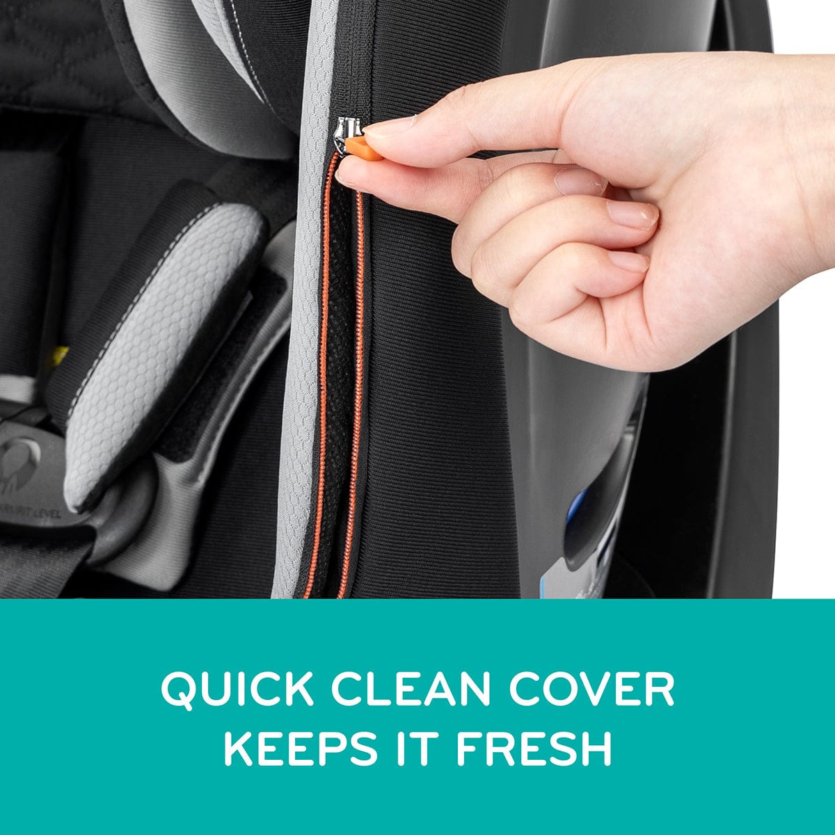 Evenflo Revolve360 Slim 2-in-1 Rotational Convertible Car Seat with Quick Clean Cover - Salem Black