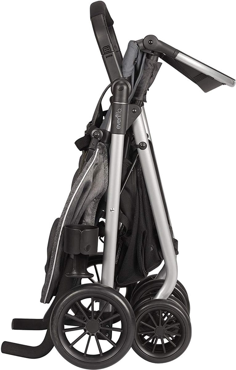 Evenflo Sibby Travel System with LiteMax 35 Infant Car Seat - Highline Gray - 56232216