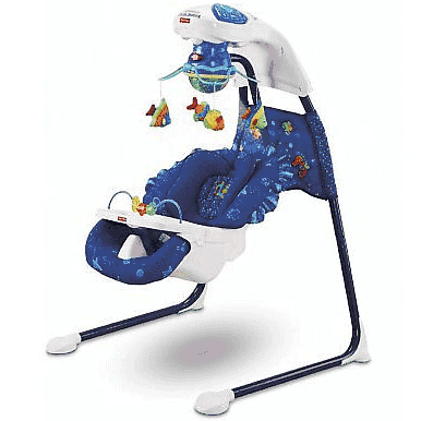 Fisher-Price Ocean Wonders Aquarium Cradle Swing - H0795