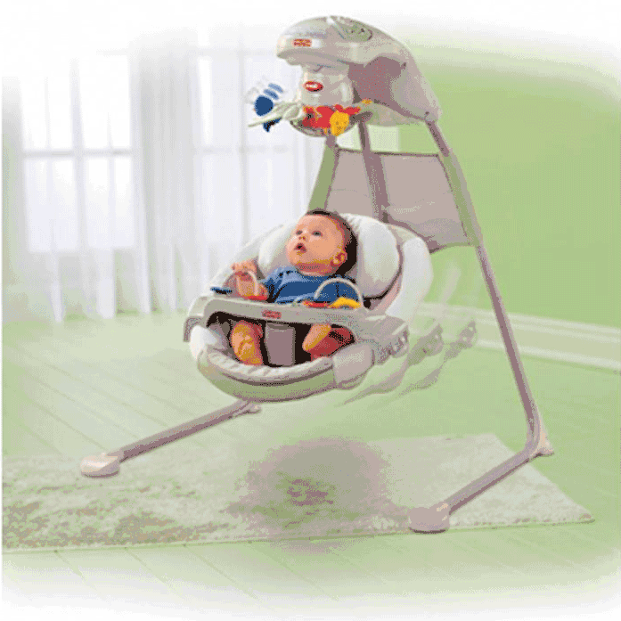 Fisher-Price Papasan Cradle Swing N1973