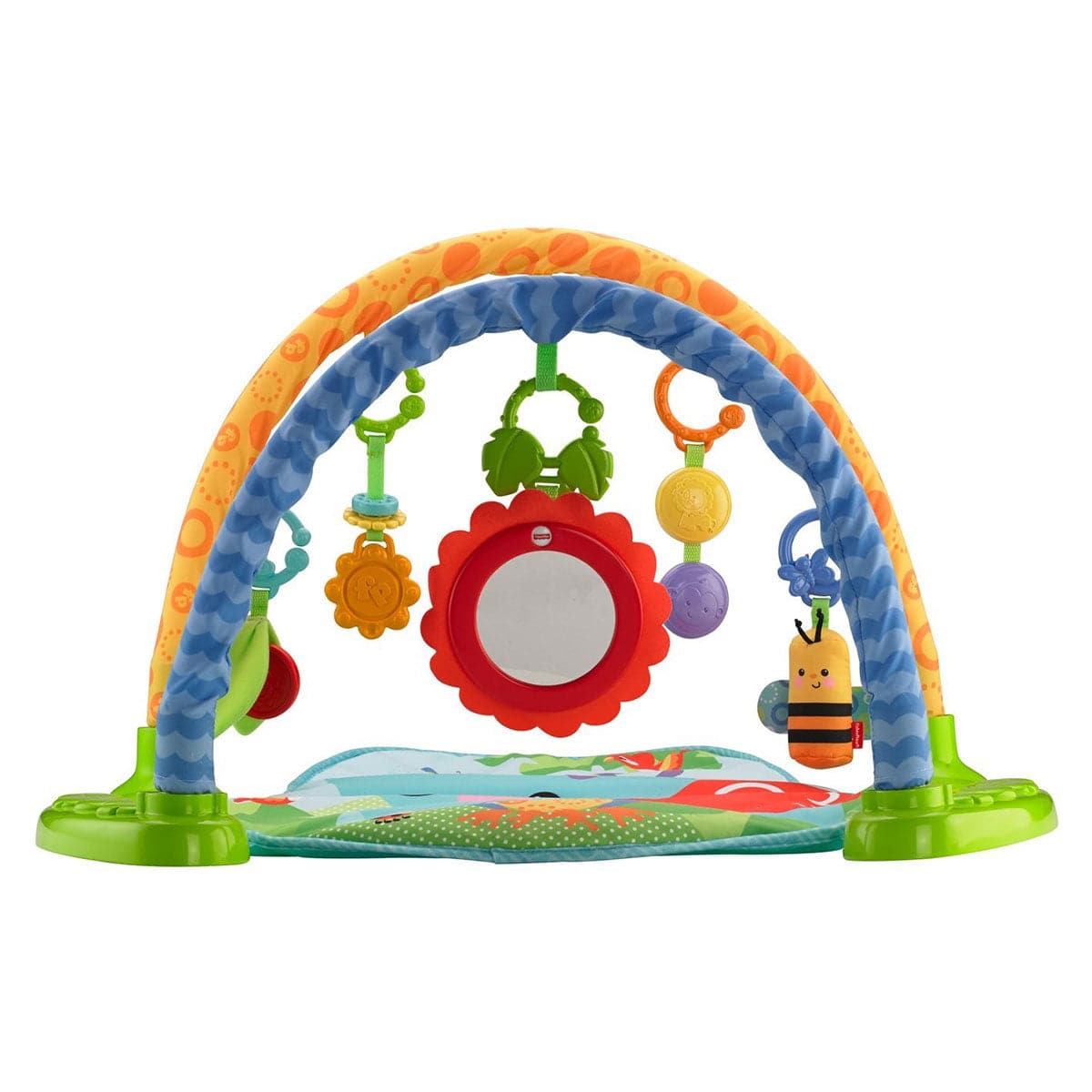 Fisher-Price Rainforest Friends Link n Play Musical Gym - BJL04