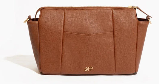 Freshly Picked Classic Stroller Caddy - Cognac - DBCDCPNCOG-V1