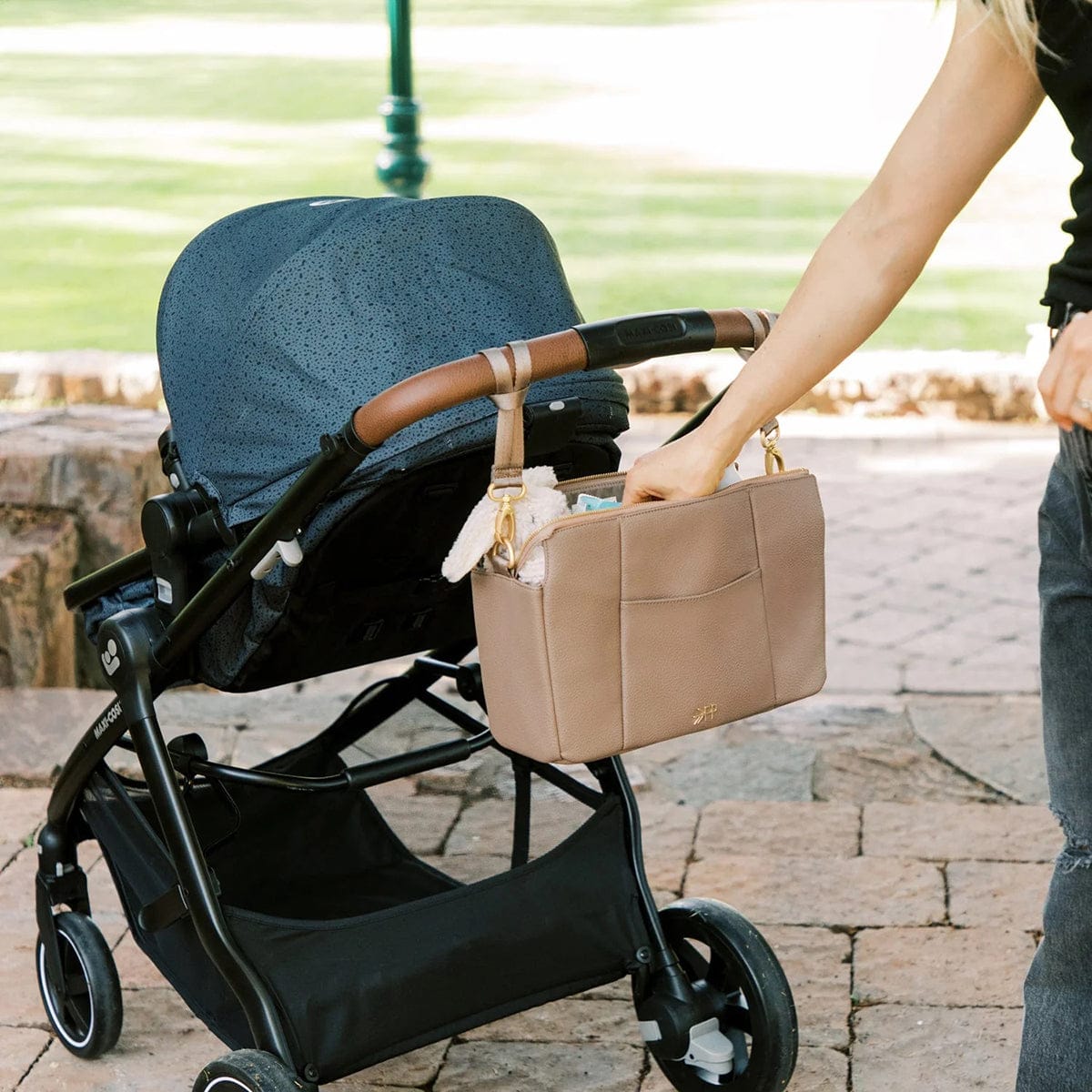 Freshly Picked Classic Stroller Caddy - Fig