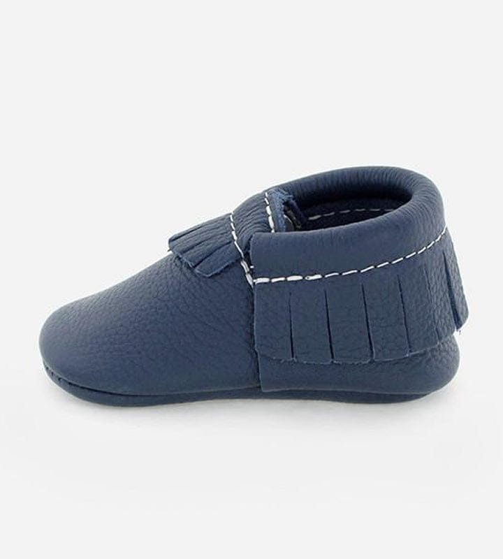 Freshly Picked Moccasins, Size 2 - Navy - FP12244-2